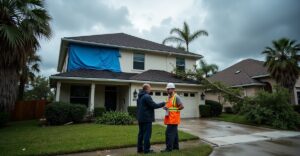 storm damage roof insurance Florida