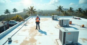 flat roof maintenance schedule Florida