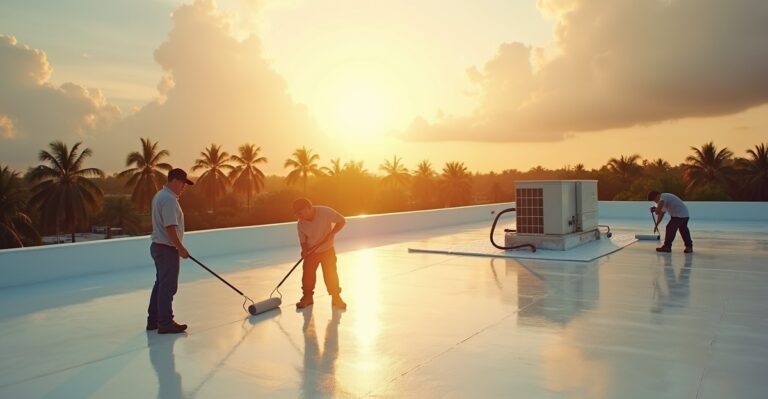 commercial roof coating savings Florida
