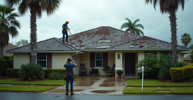 storm damage roof insurance
