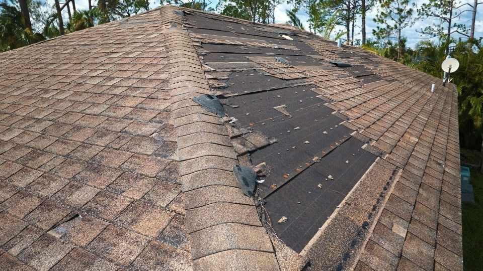 storm damage roof repair