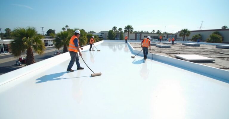 roof coating vs commercial replacement