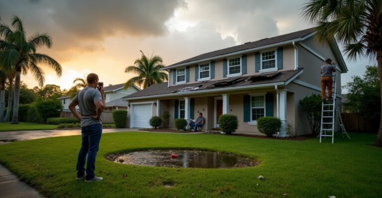 storm damage roof insurance claim