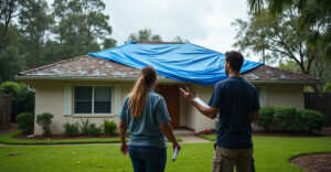 storm damage roof replacement